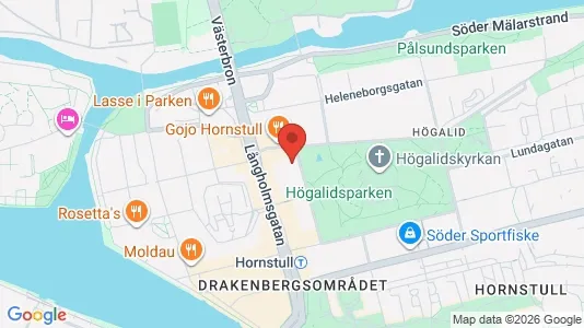 Apartments for rent i Södermalm - kort over placeringen