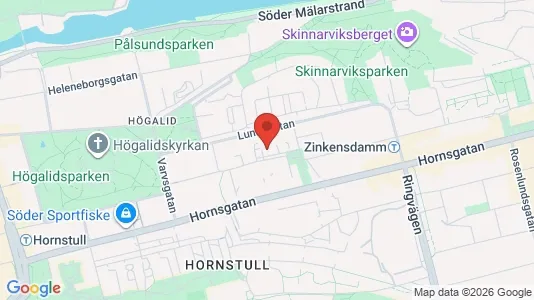 Apartments for rent i Södermalm - kort over placeringen