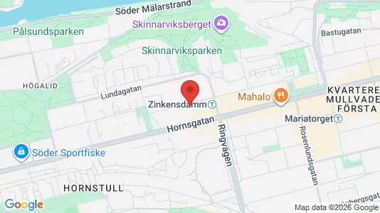 Apartments for rent i Södermalm - kort over placeringen