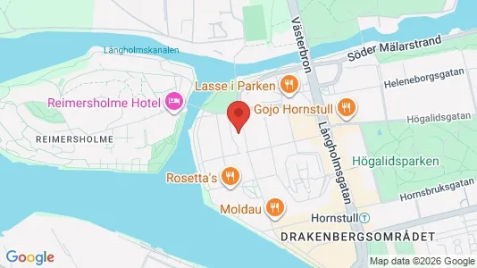 Apartments for rent i Södermalm - kort over placeringen