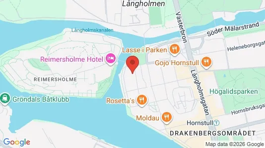 Apartments for rent i Södermalm - kort over placeringen