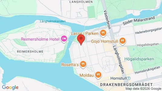 Apartments for rent i Södermalm - kort over placeringen
