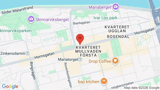 Apartments for rent i Södermalm - kort over placeringen