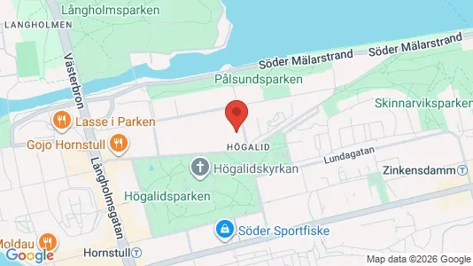 Apartments for rent i Södermalm - kort over placeringen