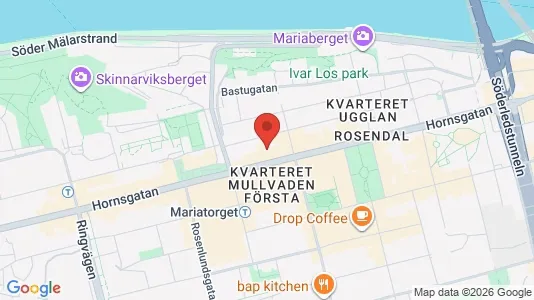 Apartments for rent i Södermalm - kort over placeringen
