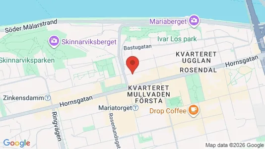 Apartments for rent i Södermalm - kort over placeringen