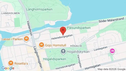 Apartments for rent i Södermalm - kort over placeringen
