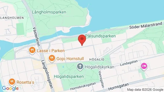 Apartments for rent i Södermalm - kort over placeringen