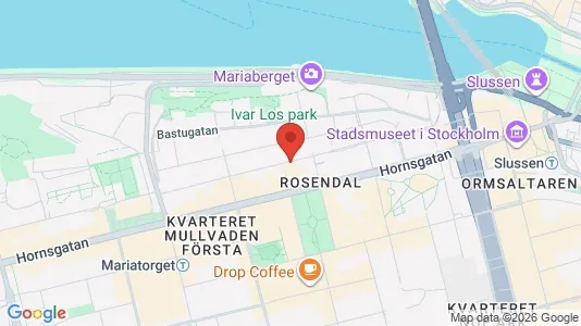 Apartments for rent i Södermalm - kort over placeringen