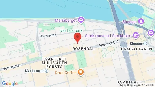 Apartments for rent i Södermalm - kort over placeringen