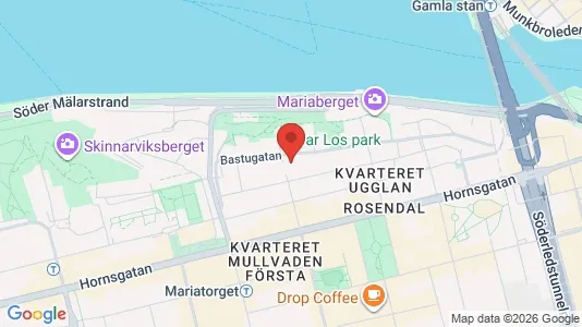 Apartments for rent i Södermalm - kort over placeringen