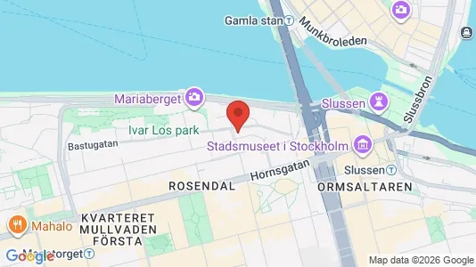 Apartments for rent i Södermalm - kort over placeringen