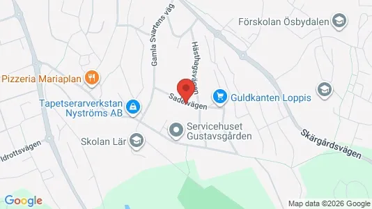 Apartments for rent i Värmdö - kort over placeringen