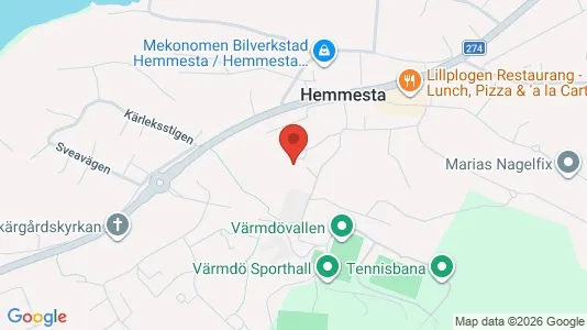 Apartments for rent i Värmdö - kort over placeringen