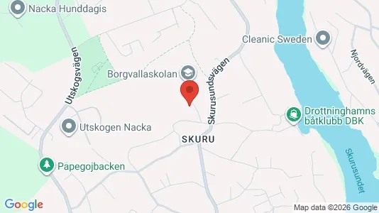 Apartments for rent i Nacka - kort over placeringen