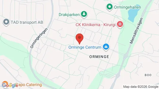 Apartments for rent i Nacka - kort over placeringen