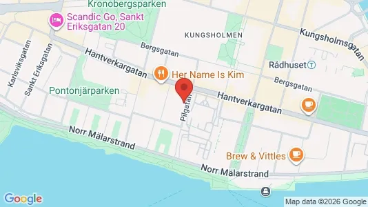 Apartments for rent i Kungsholmen - kort over placeringen