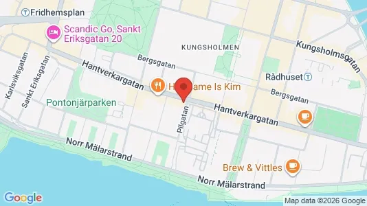 Apartments for rent i Kungsholmen - kort over placeringen