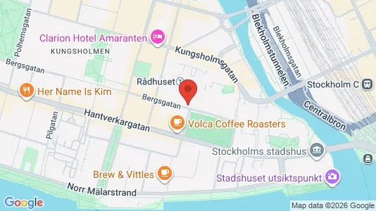 Apartments for rent i Kungsholmen - kort over placeringen