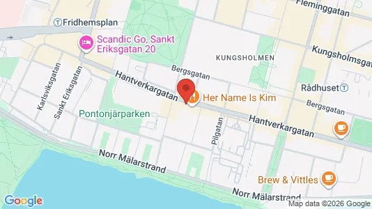 Apartments for rent i Kungsholmen - kort over placeringen