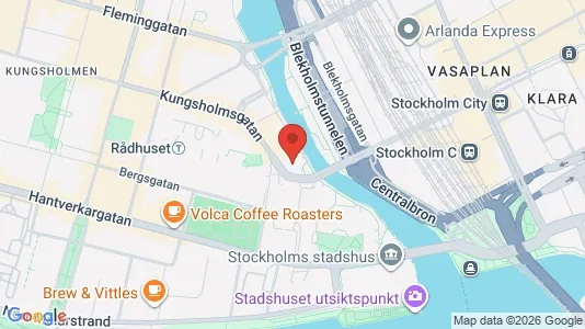 Apartments for rent i Kungsholmen - kort over placeringen