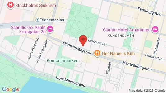 Apartments for rent i Kungsholmen - kort over placeringen