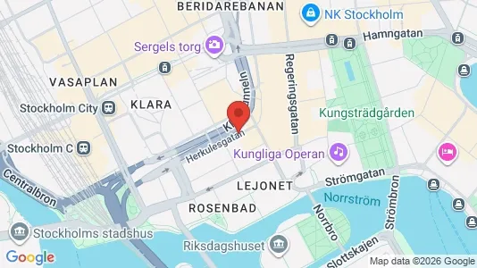 Apartments for rent i Stockholm City - kort over placeringen