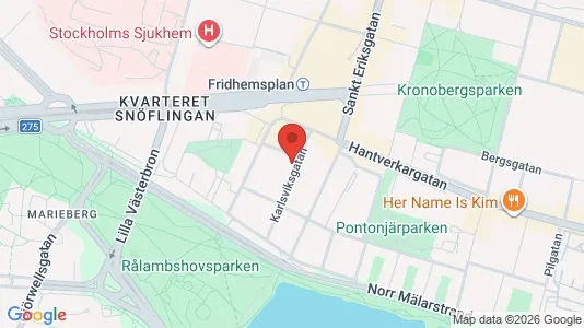 Apartments for rent i Kungsholmen - kort over placeringen