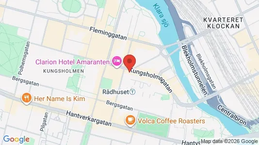 Apartments for rent i Kungsholmen - kort over placeringen