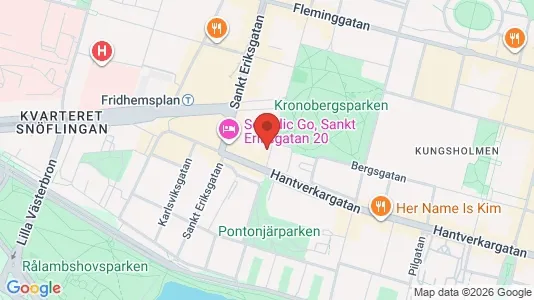 Apartments for rent i Kungsholmen - kort over placeringen