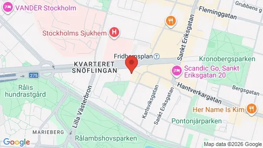 Apartments for rent i Kungsholmen - kort over placeringen