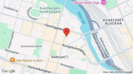Apartments for rent i Kungsholmen - kort over placeringen