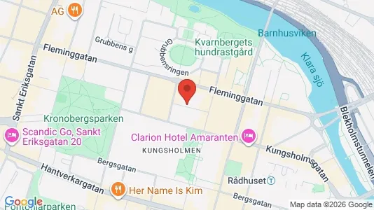 Apartments for rent i Kungsholmen - kort over placeringen