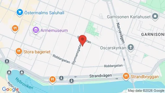 Apartments for rent i Östermalm - kort over placeringen