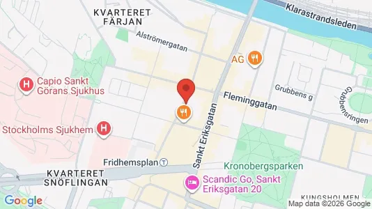 Apartments for rent i Kungsholmen - kort over placeringen