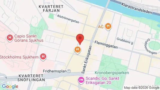 Apartments for rent i Kungsholmen - kort over placeringen