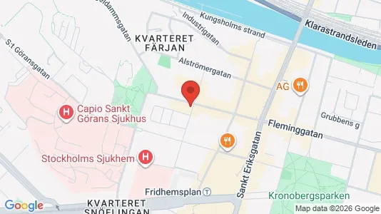 Apartments for rent i Kungsholmen - kort over placeringen