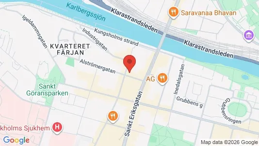 Apartments for rent i Kungsholmen - kort over placeringen