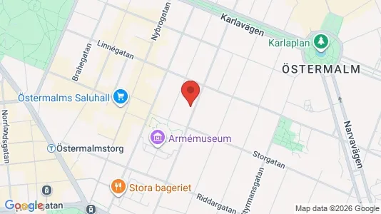 Apartments for rent i Östermalm - kort over placeringen