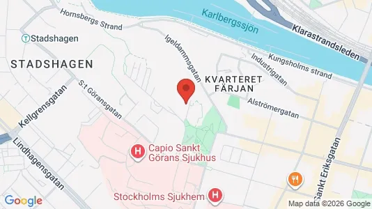 Apartments for rent i Kungsholmen - kort over placeringen