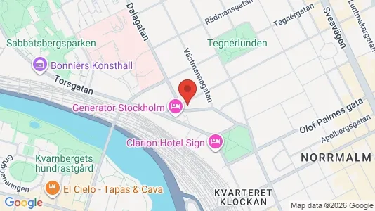 Apartments for rent i Stockholm City - kort over placeringen
