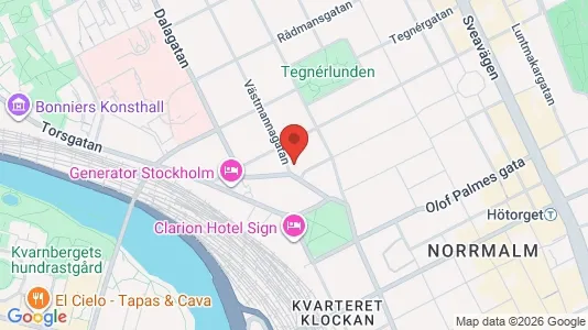 Apartments for rent i Stockholm City - kort over placeringen