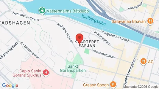Apartments for rent i Kungsholmen - kort over placeringen