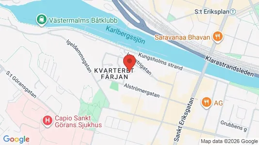 Apartments for rent i Kungsholmen - kort over placeringen