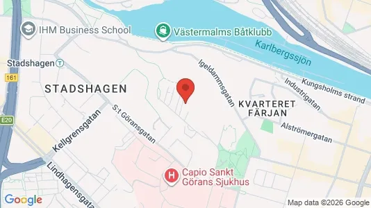 Apartments for rent i Kungsholmen - kort over placeringen