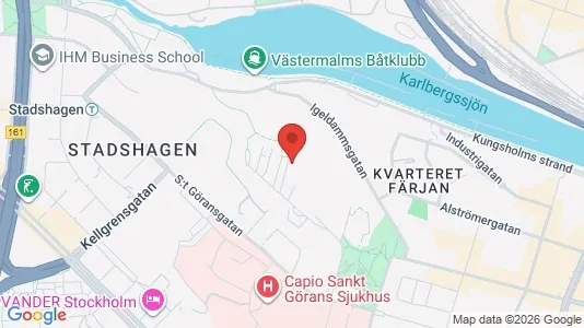 Apartments for rent i Kungsholmen - kort over placeringen