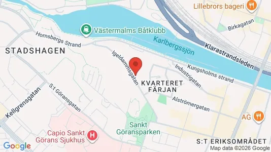 Apartments for rent i Kungsholmen - kort over placeringen