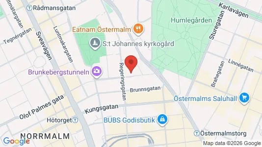 Apartments for rent i Stockholm City - kort over placeringen