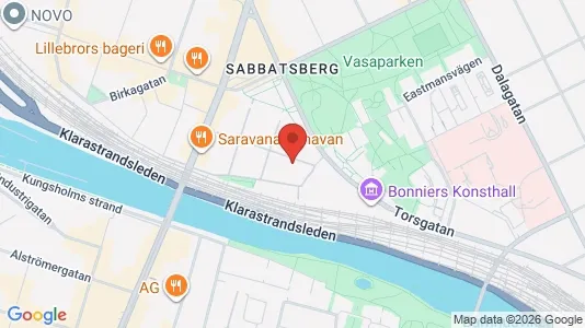 Apartments for rent i Vasastan - kort over placeringen