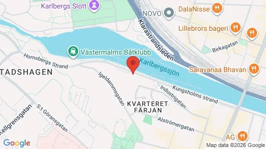 Apartments for rent i Danderyd - kort over placeringen